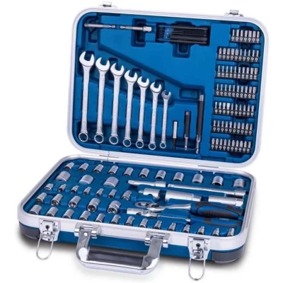 Afbeelding van Gereedschapskist met Accessoires Scheppach TB170 135 Onderdelen