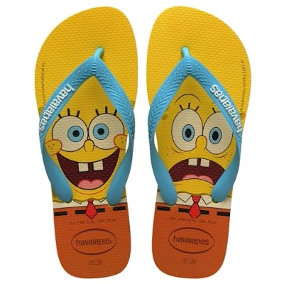 Afbeelding van Havaianas Top SpongeBob TonguesUniseks, Citroen Geel