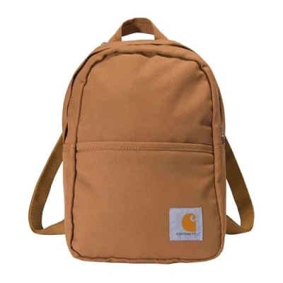 Afbeelding van Carhartt Mini rugzak, Everyday Essentials Daypack voor mannen en vrouwen, uniseks (1 stuk), Bruin