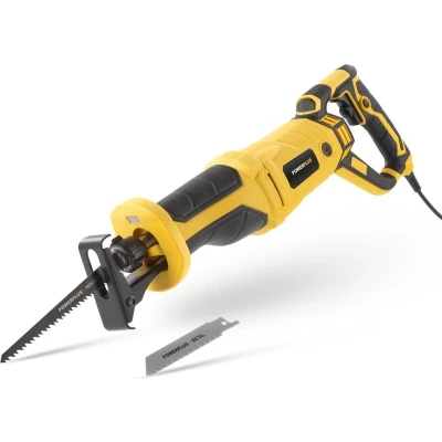 Afbeelding van Powerplus elektrische reciprozaag POWX03971 900W zaagmachine 2600min 1 gereedschap met 2 acc.