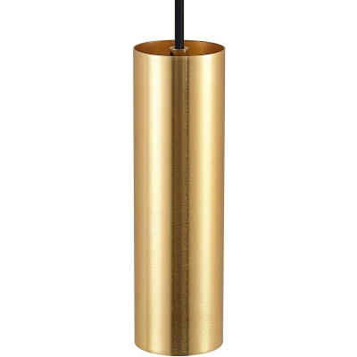 Afbeelding van Lindby 1 fase railverlichting 1licht Metaal, textiel H: 20 cm GU10 zwart, goud