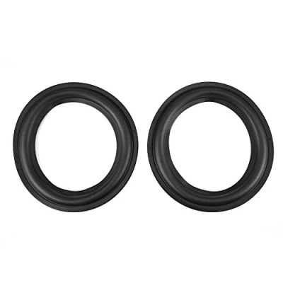 Afbeelding van Tihebeyan 2 stks Geperforeerde Rubber Speaker Schuim Rand Vervanging Ringen 6 Inch Reparatie Onderdelen voor Luidspreker of DIY