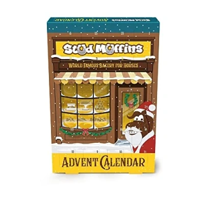 Afbeelding van Stud Muffins Mini Adventskalender voor Paarden Paardensnoepjes