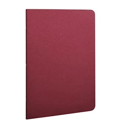 Image de Age Bag cahier piqué 14,8x21cm 96p ligné rouge 733162C
