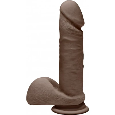 Afbeelding van Doc Johnson The D Perfect with Balls 7 Inch Chocolate