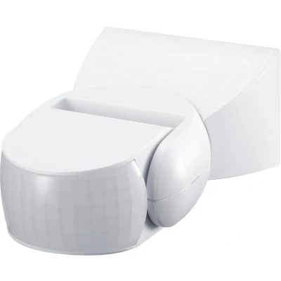 Afbeelding van Infrarood bewegingsmelder PIR Modern Range 12 m Kleur Wit IP65 Maclean Energy MCE201W