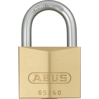 Afbeelding van Abus 65/40 messing hangslot gelijksluitend 40 mm