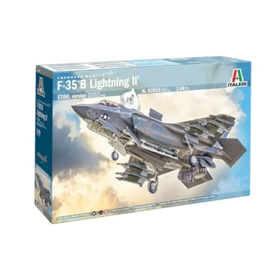 Afbeelding van 1:48 Italeri 92810 Lockheed Martin® F 35®B Lightning II® Straaljager Plastic Modelbouwpakket