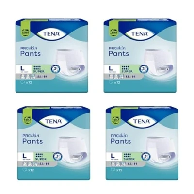 Afbeelding van TENA Pants Super Large Karton van 48 incontinentieslips