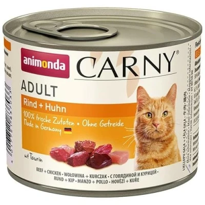 Afbeelding van Animonda Carny Rund + Kip Adult 6 x 200 gram ( katten natvoer )