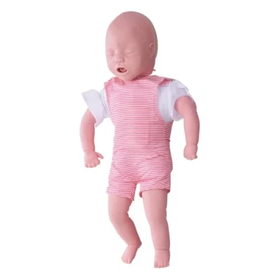 Image de VEVOR Mannequin de Formation Enfant Modèle Soins Infirmiers Grandeur Nature Secourisme RCP en PVC avec Sac pour Manœuvre Heimlich Réanimation Cardio Pulmonaire Premiers Secours