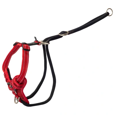 Afbeelding van Rogz Utility Stop Pull Tuig Rood Hondenharnas 45 75x2.0 cm