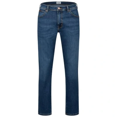Afbeelding van Wrangler Herren Kleding Jeans Recht Blauw 31/34