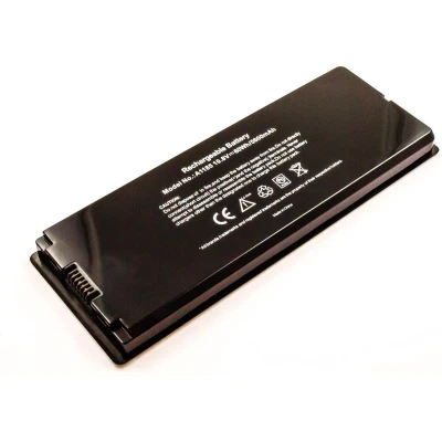 Afbeelding van AccuCell batterij geschikt voor Apple Macbook 13 A1185, MA561 zwart