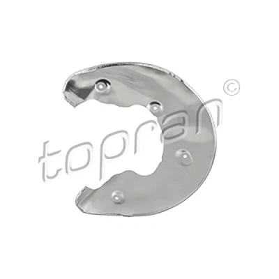 Afbeelding van TOPRAN 117 959 Stofplaat remschijf Vooras links AUDI: A5 B8 Sportback, A6 C7 Avant, A4 Avant