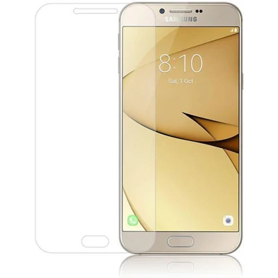 Afbeelding van Cadorabo Screenprotector geschikt voor Samsung Galaxy A8 2016 Pantser film Beschermende in KRISTALHELDER Geharde (Tempered) display beschermglas 9H hardheid met 3D Touch