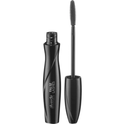 Afbeelding van alverde NATURKOSMETIK Mascara False Lashes Zwart 10, 11 ml