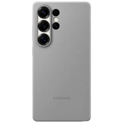 Afbeelding van Samsung Siliconen Back Cover Grijs Galaxy S25 Ultra