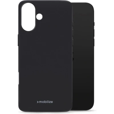 Afbeelding van Mobilize Rubber Gelly Case Apple iPhone 16 Plus Matt Black