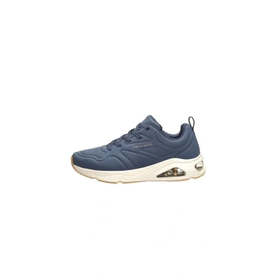 Afbeelding van Skechers Sneakers laag, Heren, Maat: 45, Blauw Kunststof