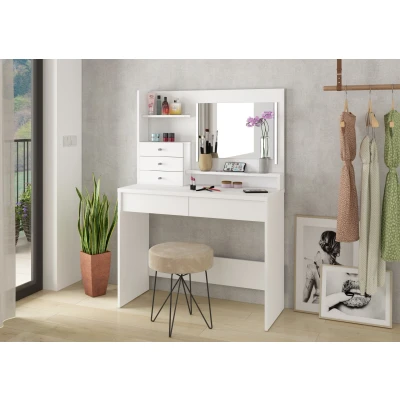 Afbeelding van Vanity Wish make up tafel in wit