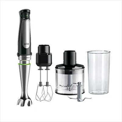 Afbeelding van Braun Household Staafmixer Multiquick 7 Pack Zwart (mq7035xbi)