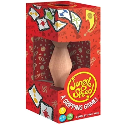 Afbeelding van Zygomatic , Jungle Speed Eco Box, Card Game, Leeftijd 7+, 2 10 spelers, 15 minuten Playing Time Engelse versie