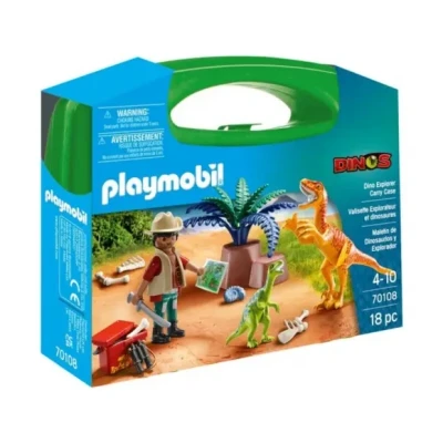 Afbeelding van PLAYMOBIL Koffertje Dino&#039;s 70108