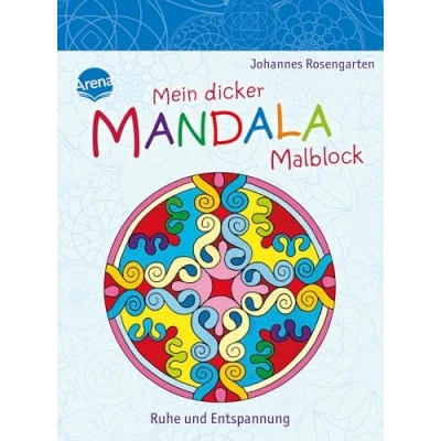 Afbeelding van Mein dicker Mandala Malblock. Ruhe und Entspannung