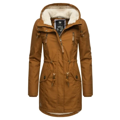 Afbeelding van Ragwear Elsie Winterjas, Dames, Maat: XS, Cinnamon