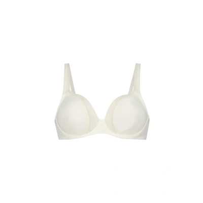 Afbeelding van Hunkemöller Dames Lingerie Niet voorgevormde beugel bh Mesh Wit maat B80