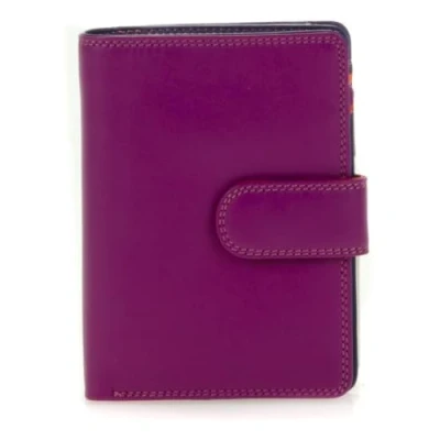 Afbeelding van Mywalit Medium Snap Wallet Portemonnee Sangria Multi
