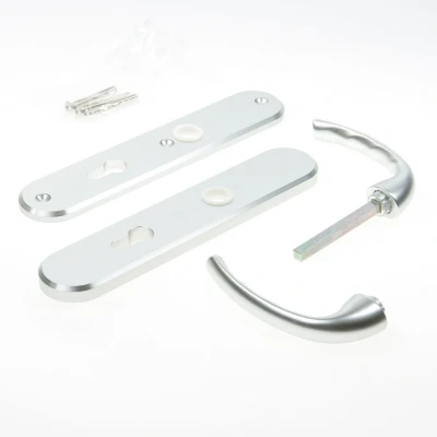 Afbeelding van Hoppe Tokyo veiligheidsbeslag kruk/kruk Aluminium F1 PC72 SKG***