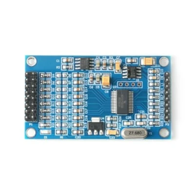Afbeelding van DollaTek ADS1256 24 Bits 8 kanaals ADC AD Module Hoge precisie acquisitiegegevens