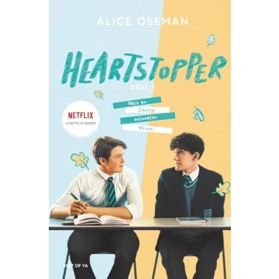 Afbeelding van Heartstopper 1 Nick en Charlie ontmoeten elkaar...