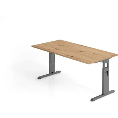 Afbeelding van MEGA 16 G Bureau 160 x 80 Tafelhoogte I In hoogte verstelbaar Kleur/Grafiet