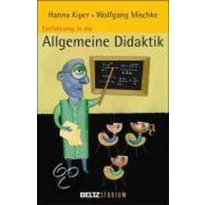 Afbeelding van Einführung in die Allgemeine Didaktik