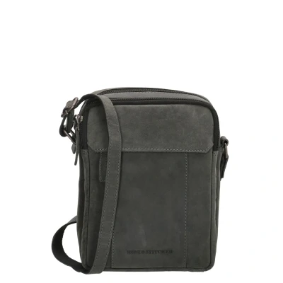 Afbeelding van Hide &amp; Stitches Idaho Harmony Schoudertas zwart Damestas