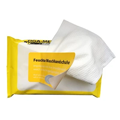 Afbeelding van Romed Vochtige washandjes (8 stuks) Aqua Hands Wit