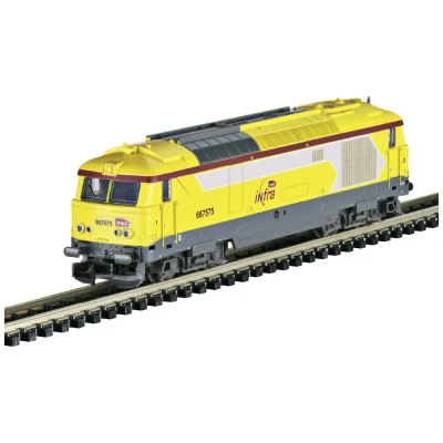 Afbeelding van MiniTrix 16707 N diesellocomotief serie 67400 van de SNCF