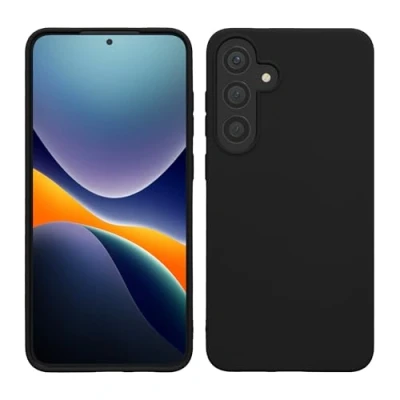 Afbeelding van kwmobile telefoonhoesje geschikt voor Samsung Galaxy S25 Hoesje smartphone Back cover in zwart