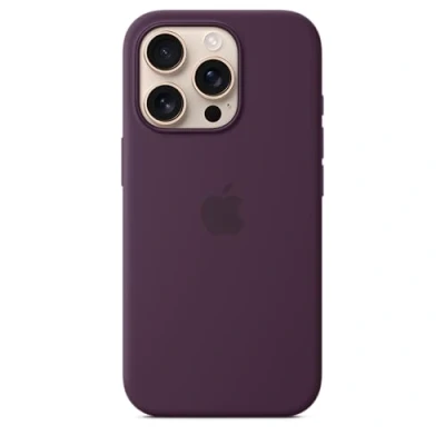 Afbeelding van Apple Cover Iphone 16 Pro Silicone Magsafe Plum (myym3zm/a)