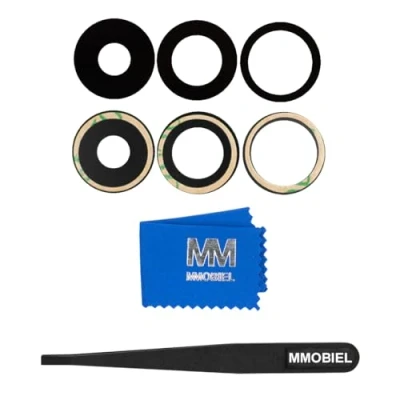 Afbeelding van MMOBIEL Camera Lens voor met iPhone 15 Pro Back Glas Incl. pincet en doekje