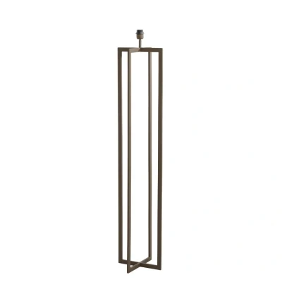 Afbeelding van Light &amp; Living Vloerlamp Mace 140cm Bruin excl. kap