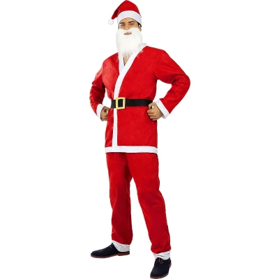 Afbeelding van FUNIDELIA Kerstman kostuum voor mannen Santa Claus Maat: XXL Rood