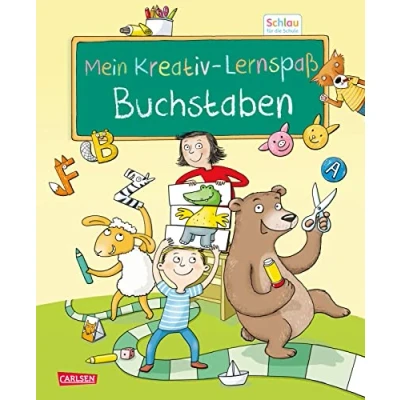 Afbeelding van Schlau für die Schule: Mein Kreativ Lernspaß: Buchstaben