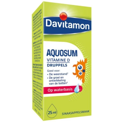 Afbeelding van Davitamon Aquosum Vitamine D Druppels 25ml