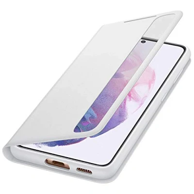 Image de Coque Samsung Smart Clear View pour Galaxy S21 Gris clair