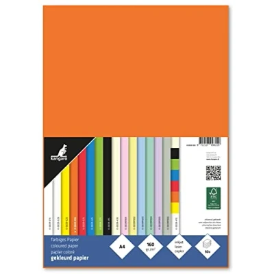 Afbeelding van Papier Kangaro, Oranje