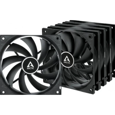 Afbeelding van Arctic F12 PC ventilator Zwart (b x h d) 120 25 mm